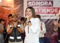Con Sonora Atiende llevamos soluciones a las familias de Las Peredas: Paulina Ocaña