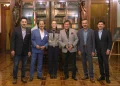 Sheinbaum recibe a Los Tigres del Norte en Palacio Nacional