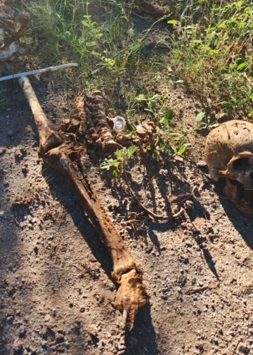 Integrantes de Madres Buscadoras de Sonora Localizan osamenta en predio del surponiente