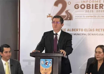 Elías Retes presume obras, inversiones y saneamiento financiero en su II Informe de Gobierno en Navojoa