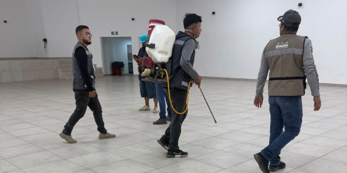 Refuerza Salud Sonora prevención del dengue ante lluvias en Empalme