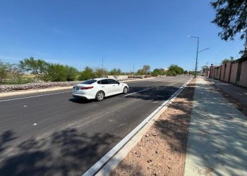 Reabren a la circulación vial el bulevar Carlos Quintero Arce