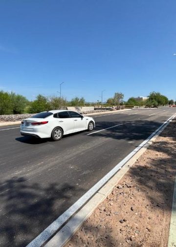 Reabren a la circulación vial el bulevar Carlos Quintero Arce