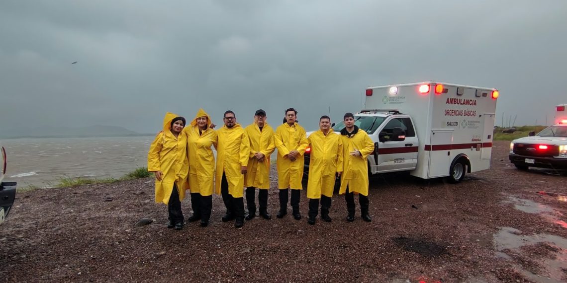 Atiende Secretaría de Salud a población afectada por Polo en Guaymas y Empalme