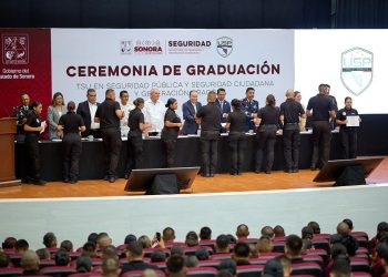 Gobernador Durazo duplica Policía Estatal: se integran 271 nuevos elementos egresados de la USP