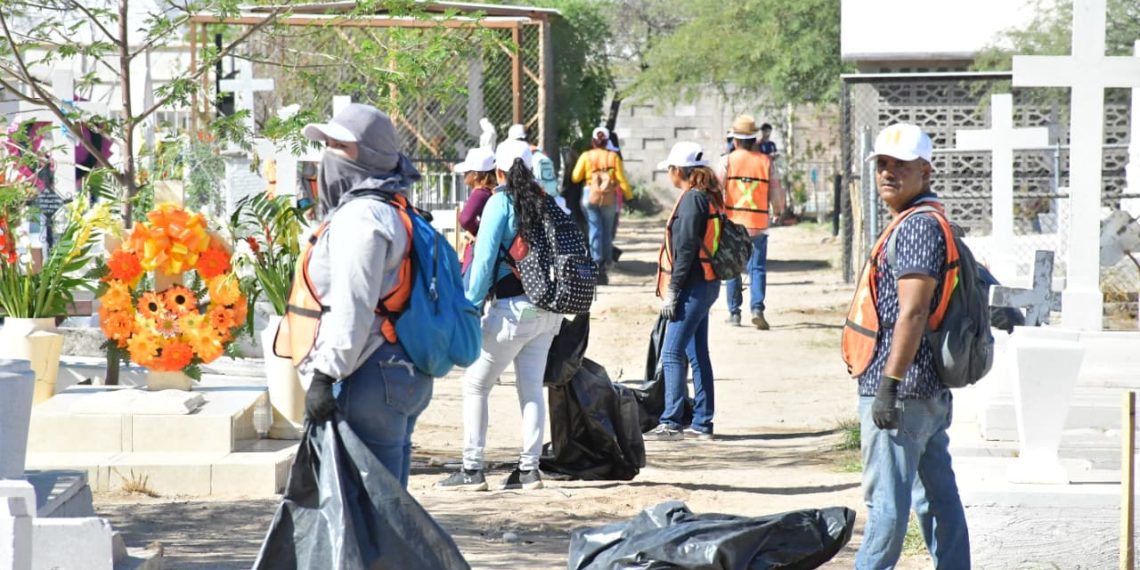 Inicia Gobierno de Hermosillo operativo de limpieza de panteones