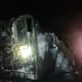 Vuelca tráiler y se queman 30 toneladas de lácteos al sur de Guaymas