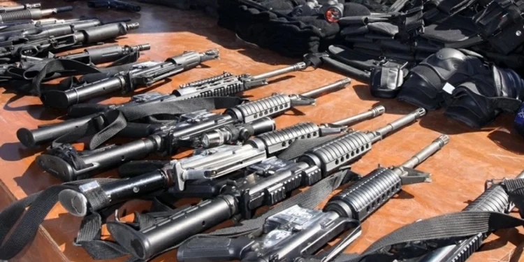 Llegan de EU 7 de cada 10 armas que usa el crimen