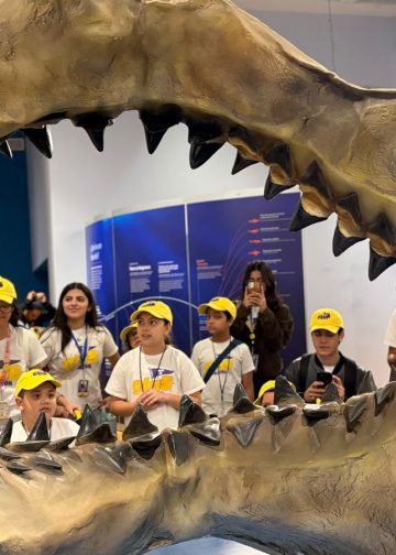 Viven niñas y niños del Club Teletón la experiencia “TIBURONES” que suma más de 15 mil visitantes