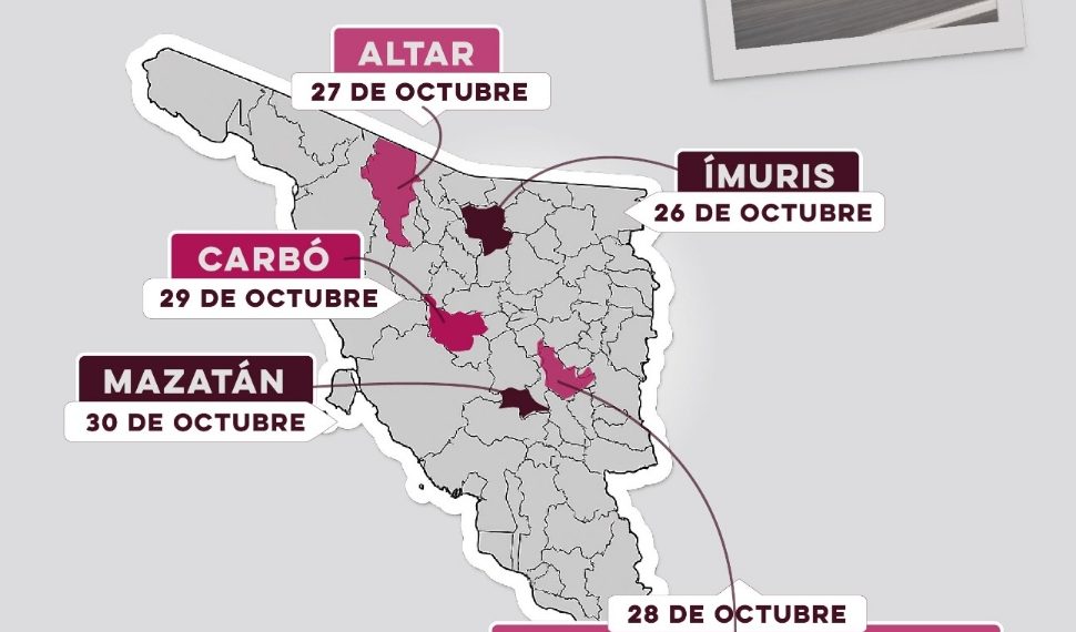 Refuerza Gobierno de Sonora atención ciudadana con Agencia Fiscal Móvil
