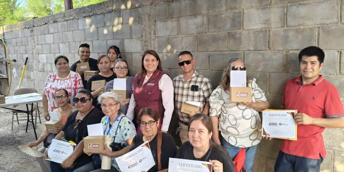 Diputada Vicky Espinoza mantiene abierta convocatoria para obtener medidores gratuitos en Hermosillo