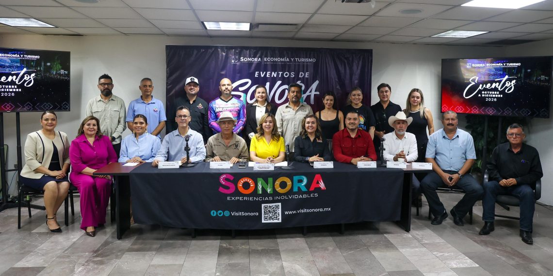 Gobierno de Sonora impulsa turismo con más de 40 eventos regionales en 20 municipios