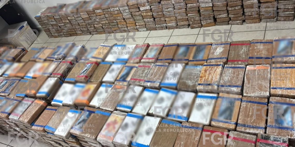FGR Obtiene vinculación a proceso por transporte de más de una tonelada de cocaína y fentanilo