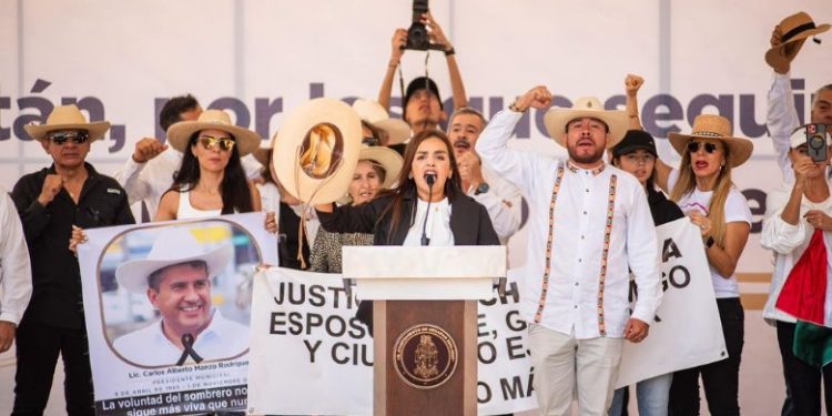Grecia Quiroz convoca a marcha nacional por la justicia y la paz