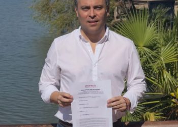 Pepe Guerra presenta su registro para la Coordinación Municipal de Morena en Cajeme