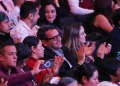 Andy López Beltrán reaparece en festejo por los XV años de Morena