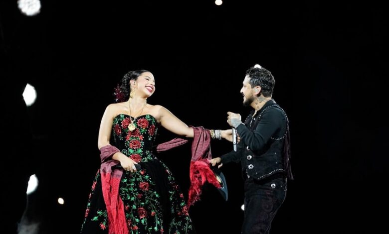 Ángela Aguilar celebró sus 23 años con amorosas palabras de Nodal