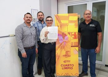 Entrega Gobierno de Sonora primeros equipos para cuarto limpio de Itesca