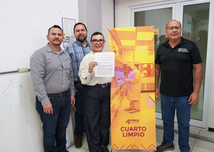 Entrega Gobierno de Sonora primeros equipos para cuarto limpio de Itesca