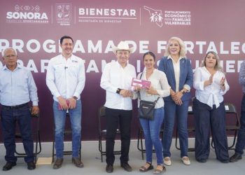Gobierno de Sonora fortalece economía de familias vulnerables