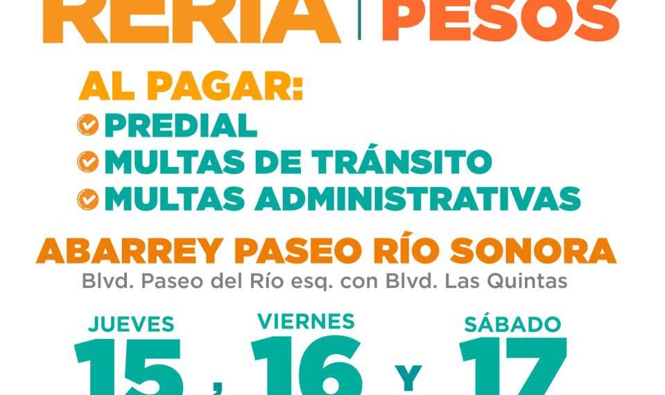 Lleva Gobierno de Hermosillo Jornadas de Tesorería con recargos a cero pesos
