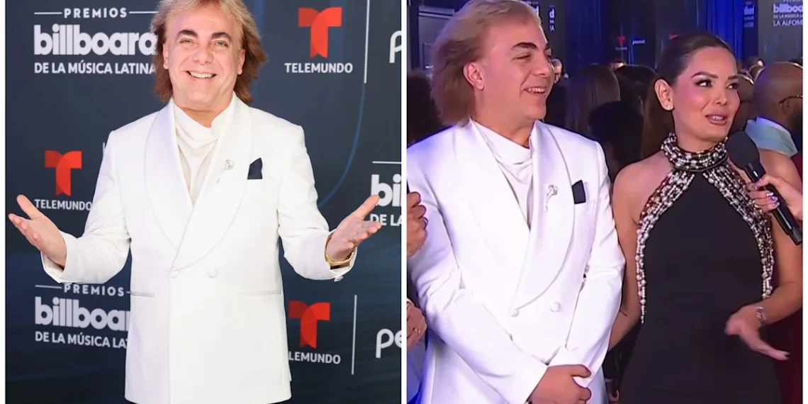 Cristian Castro presenta a su novia en una alfombra roja