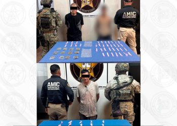 Operativos AMIC-DEFENSA en Cajeme dejan tres detenidos y 74 envoltorios con narcótico asegurados