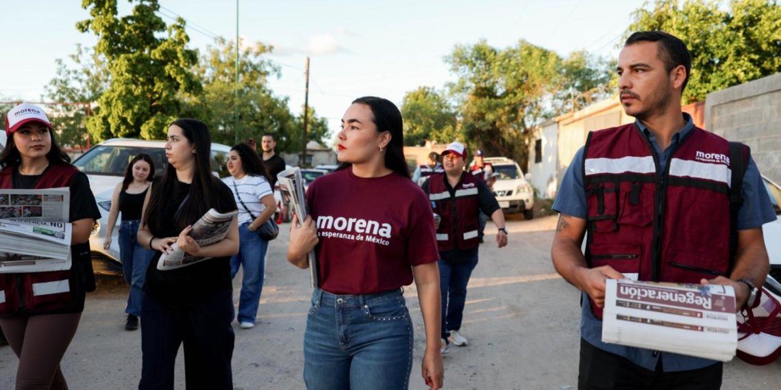 Rebeca Valenzuela recorre la colonia Norberto Ortega y fortalece el diálogo vecinal al norte de Hermosillo