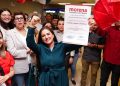 Celida López llama a la unidad y anuncia trabajo territorial por la Cuarta Transformación en Hermosillo
