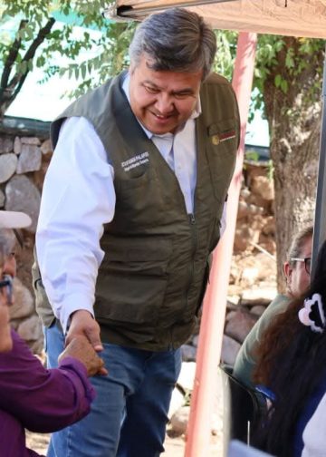 El delegado Octavio Almada Palafox anuncia que los pagos de los programas del Bienestar en Sonora 
