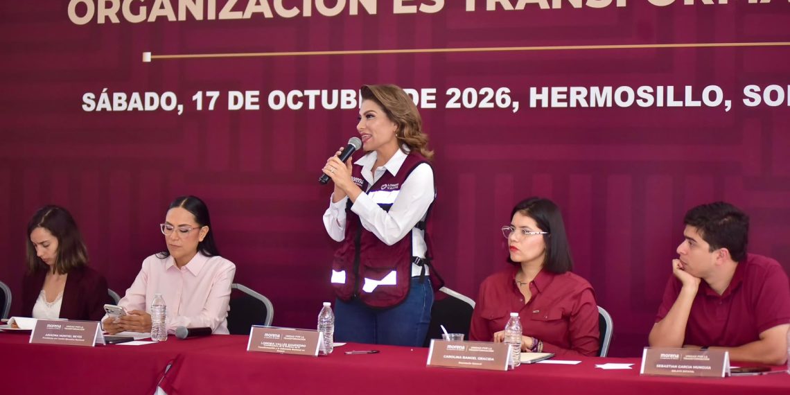 La fortaleza de morena está en nuestra organización territorial: Lorenia Valles