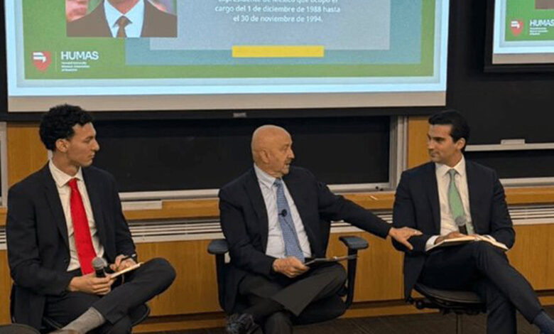 Salinas de Gortari reaparece en Harvard