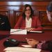 Sheinbaum se reúne con embajador de EU y empresarios en Palacio Nacional