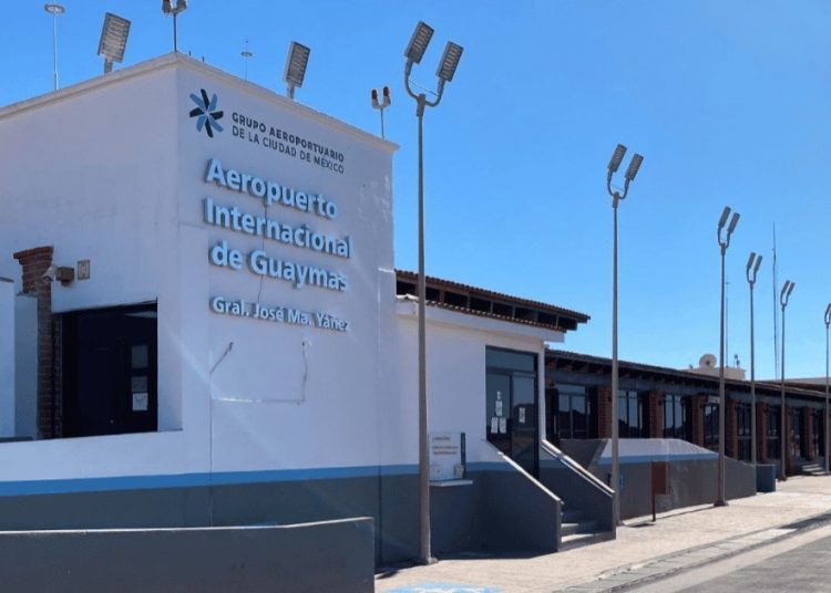 Aeropuerto de Guaymas avanza en su modernización con inversión de 449 millones de pesos