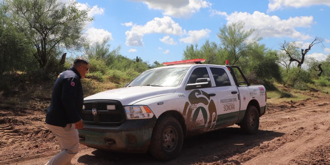Mantiene Gobierno de Sonora atención y recuperación en comunidades afectadas por el huracán Polo