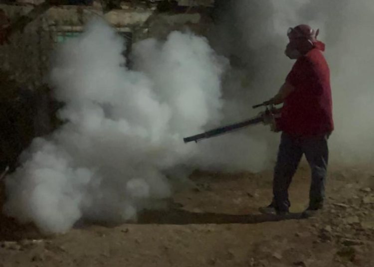 Refuerza Salud Sonora acciones contra el dengue en Pueblo Yaqui