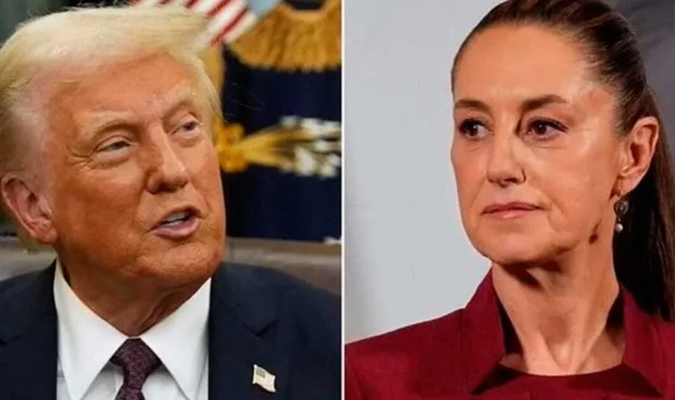 Tiene Sheinbaum la voz más hermosa.- Trump