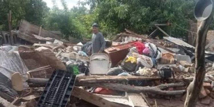Guaymas reporta 367 viviendas con pérdida total por huracán Polo