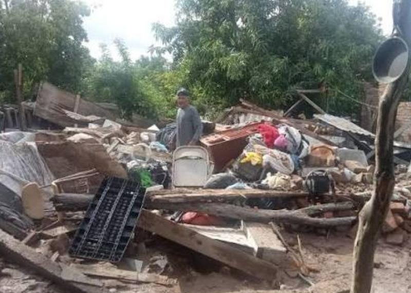 Guaymas reporta 367 viviendas con pérdida total por huracán Polo
