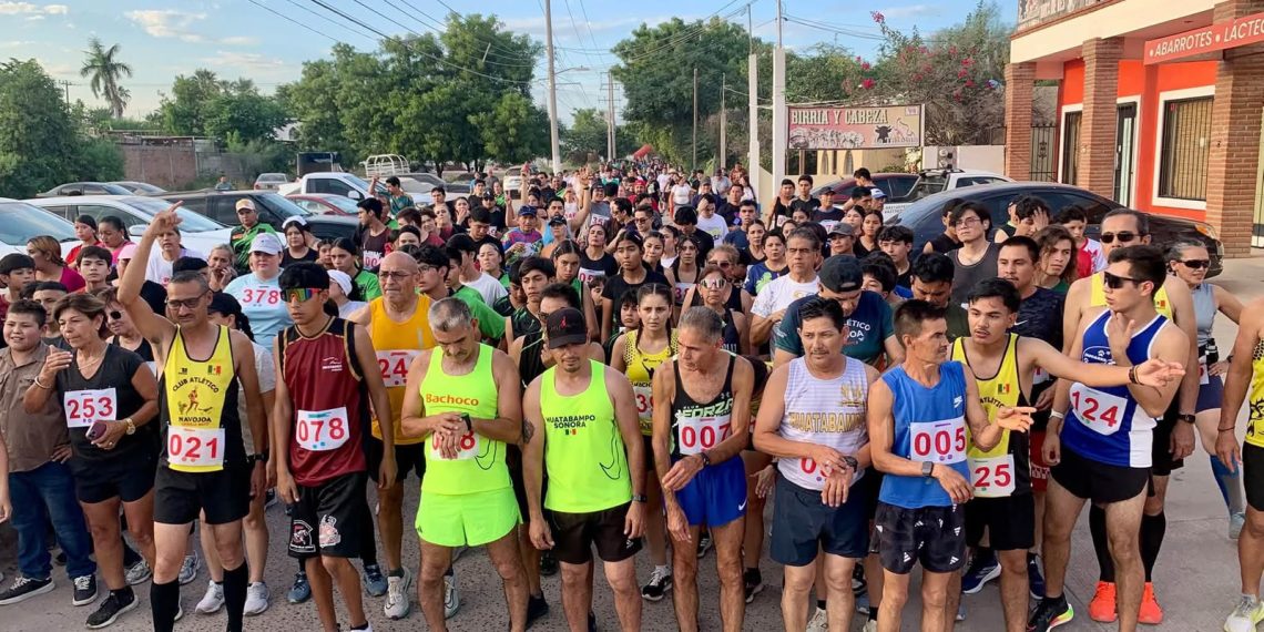 Más 400 atletas participan en el 5K Orígenes del Orgullo Mayo, edición “Fernando Montes Chávez”