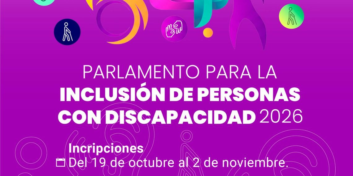 Abre Congreso de Sonora convocatoria a participar en el Parlamento para la Inclusión de Personas con Discapacidad 2026