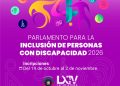 Abre Congreso de Sonora convocatoria a participar en el Parlamento para la Inclusión de Personas con Discapacidad 2026