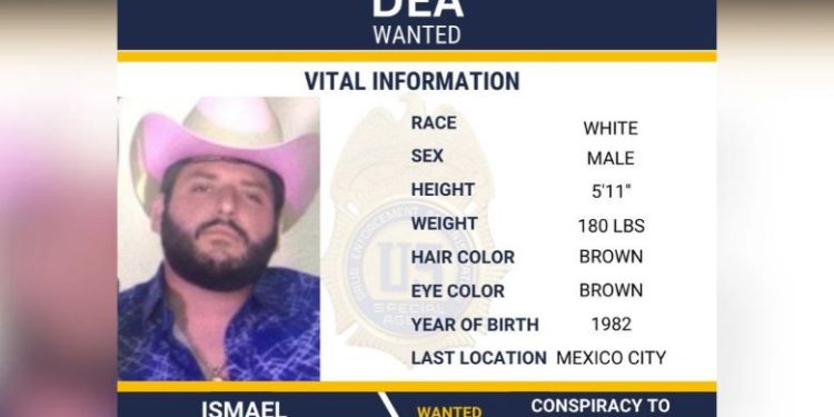 DEA ubica a “Mayito Flaco” en la CDMX; difunde ficha de búsqueda