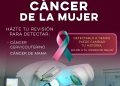 Promueve Secretaría de Salud detección temprana del cáncer de mama y cervicouterino