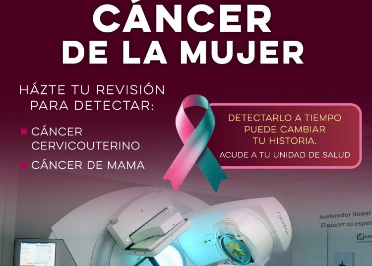 Promueve Secretaría de Salud detección temprana del cáncer de mama y cervicouterino