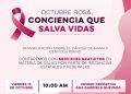 Gobierno de Sonora realizará Foro Octubre Rosa para promover la prevención del cáncer