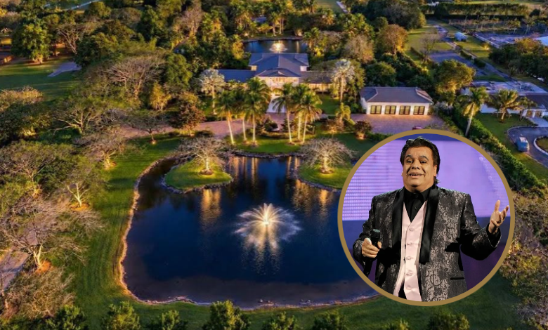 Ponen en venta la mansión de Juan Gabriel en Florida: piden 38,9 millones de dólares