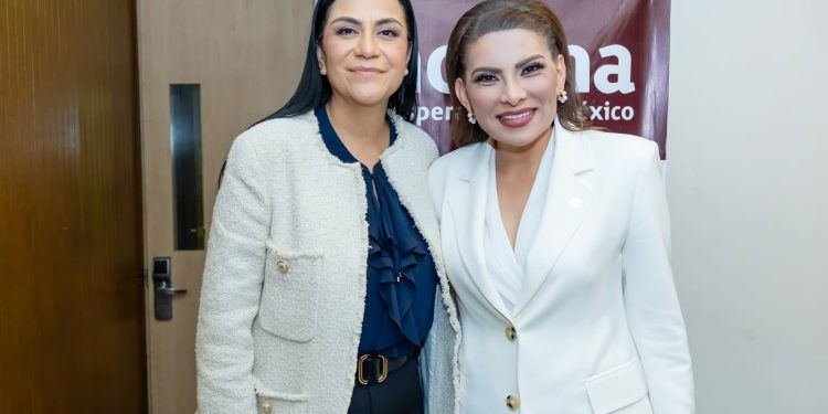 Participa Lorenia Valles en reunión nacional con coordinadoras y coordinadores estatales de la Transformación