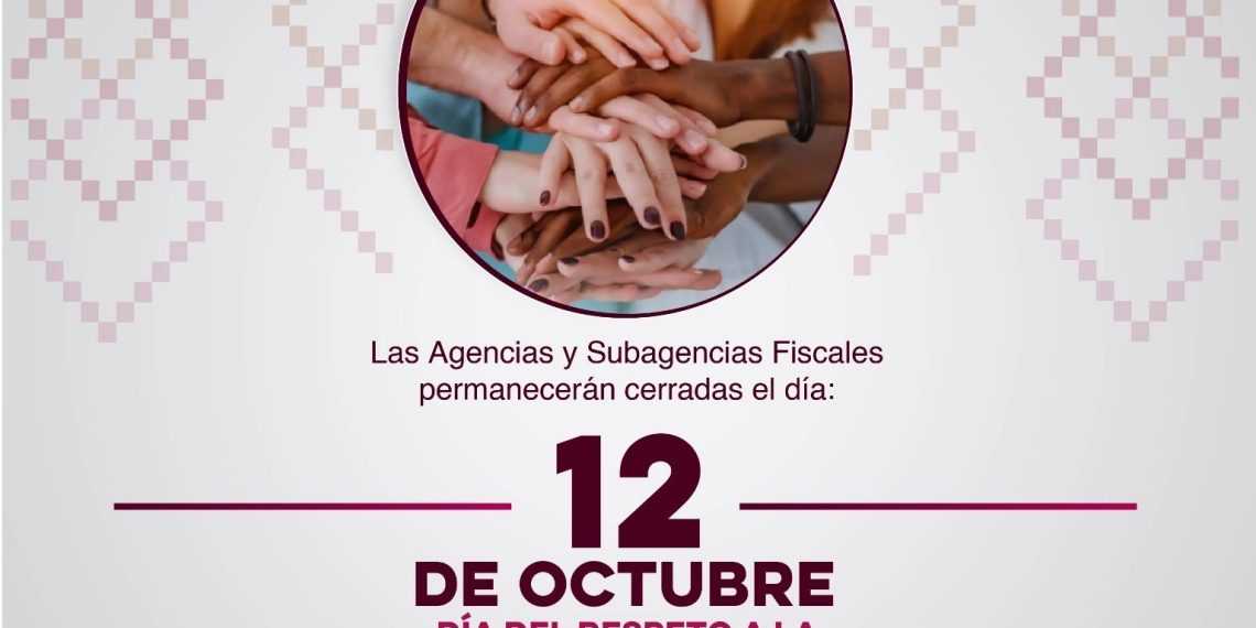 Gobierno de Sonora anuncia cierre de agencias fiscales por día conmemorativo