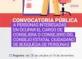 Abre Congreso de Sonora convocatoria para integrar el Consejo Estatal Ciudadano de Búsqueda de Personas